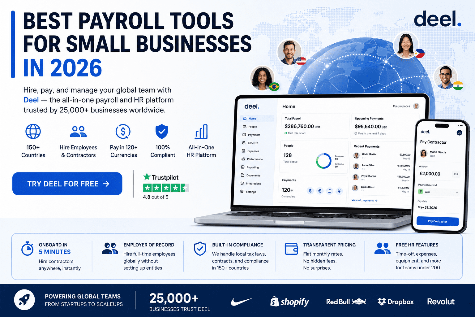 Best Payroll Tools for Small Businesses in 2026