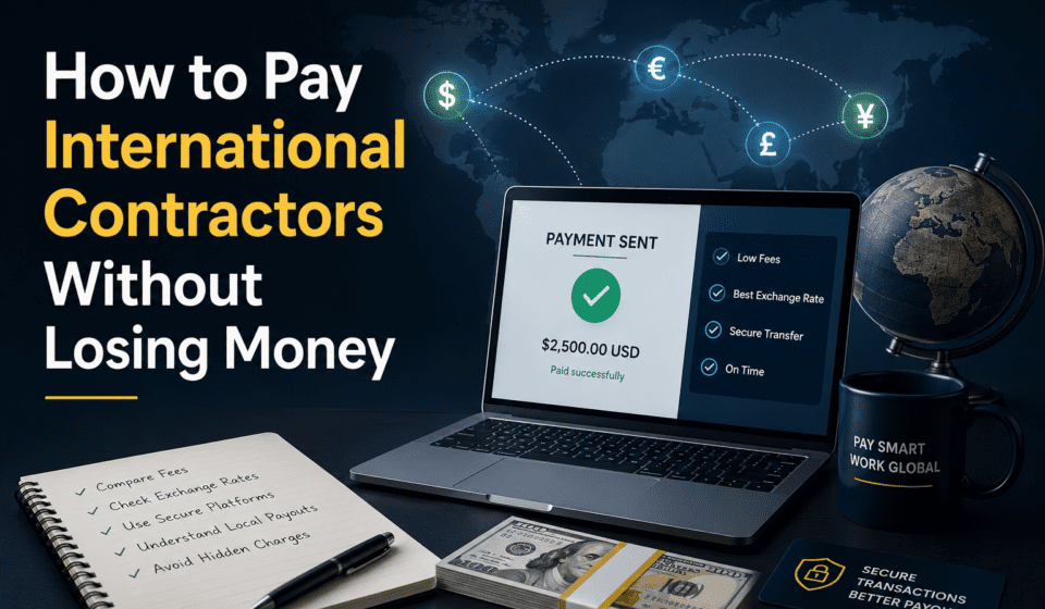 How to Pay International Contractors Without Losing Money How to Pay International Contractors Without Losing Money
