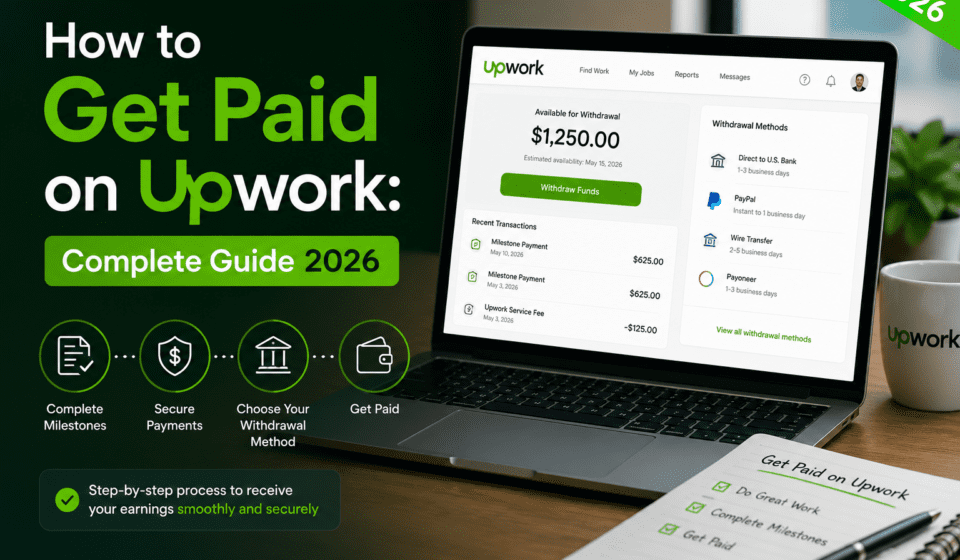 How to Get Paid on Upwork: Complete Guide 2026 How to Get Paid on Upwork Complete Guide 2026